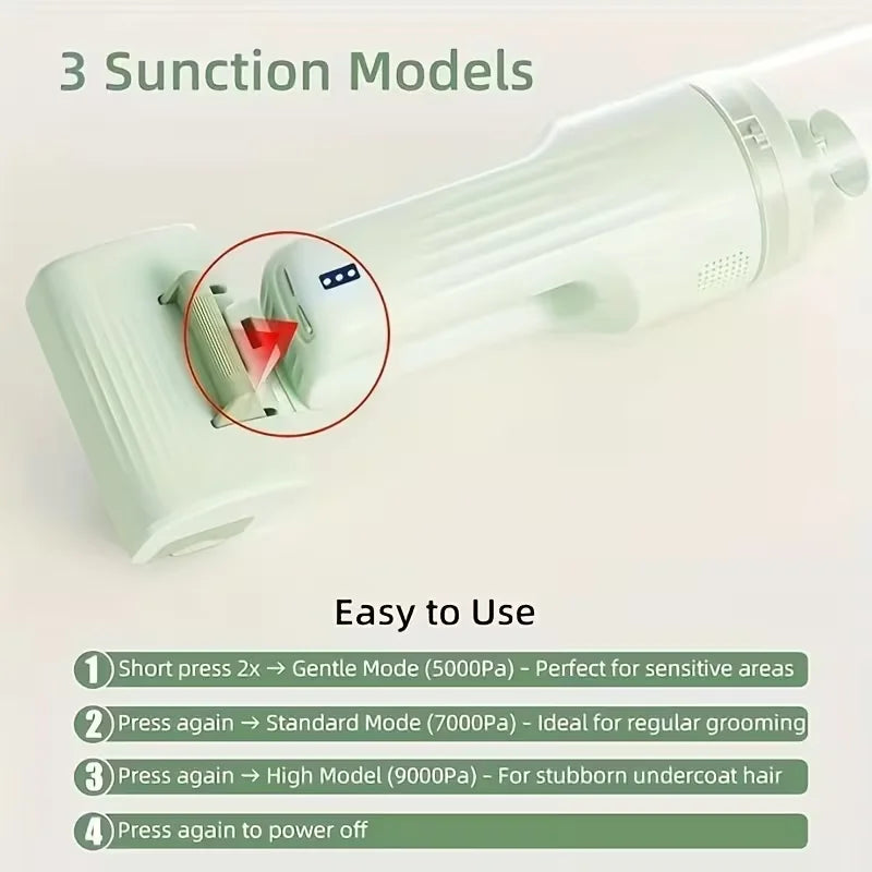 Pet Grooming Vacuum Kit