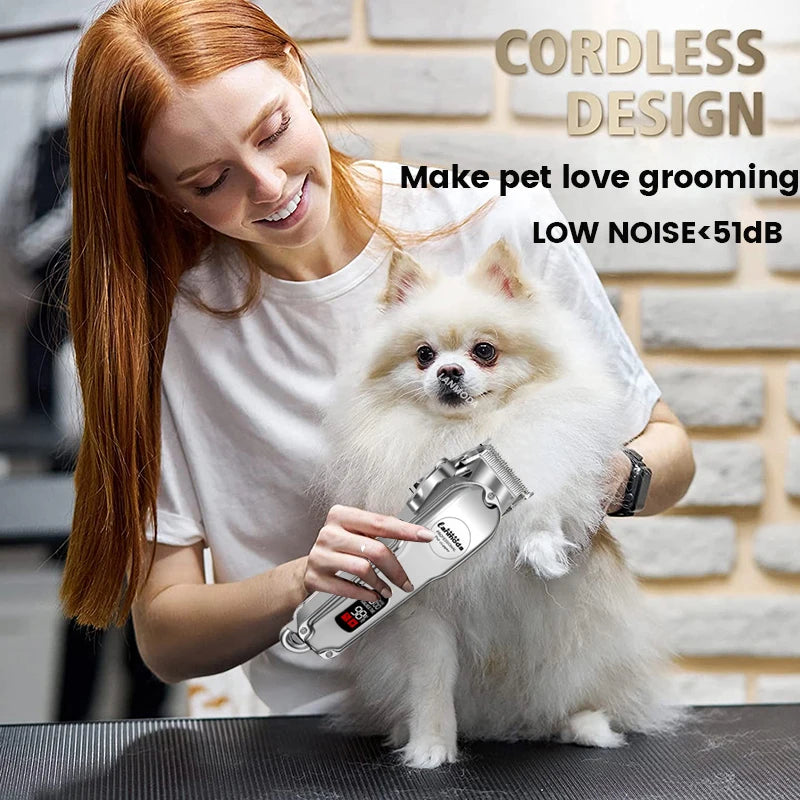 Rechargeable Pet Hair Clippers