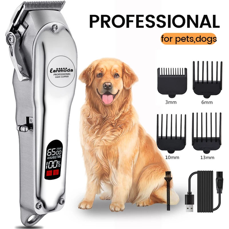 Rechargeable Pet Hair Clippers