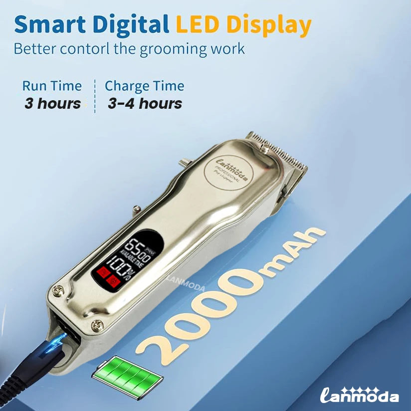 Rechargeable Pet Hair Clippers